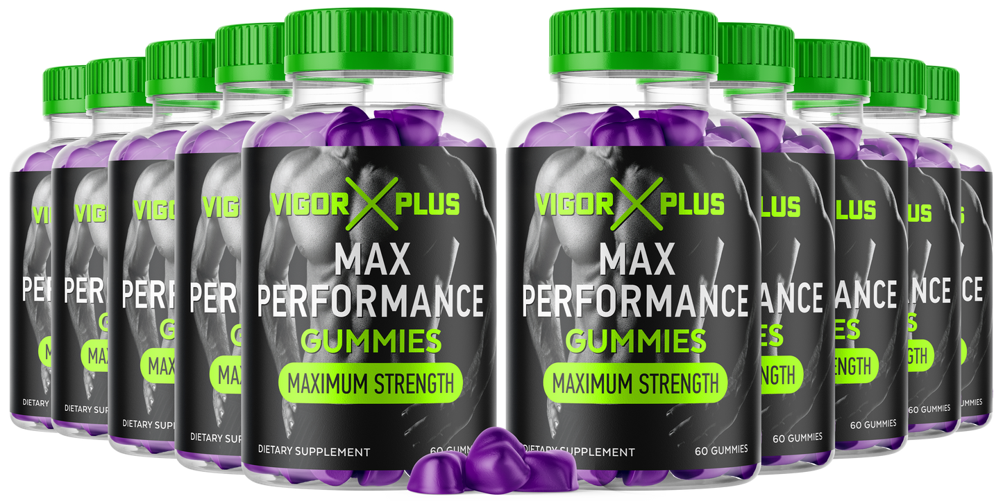 Vigor Plus Max Performance Gummies