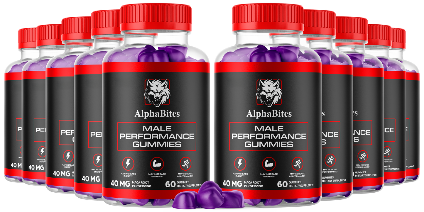 AlphaBites Male Performance Gummies