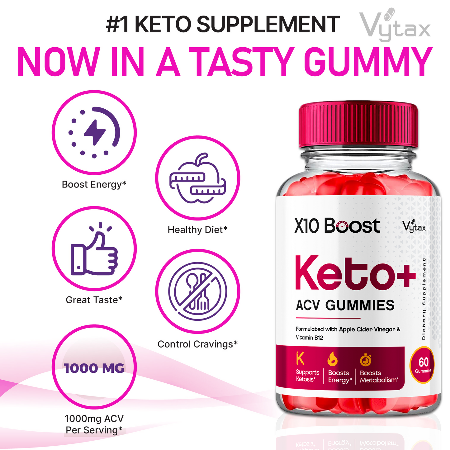 X10 Boost Keto ACV Gummies