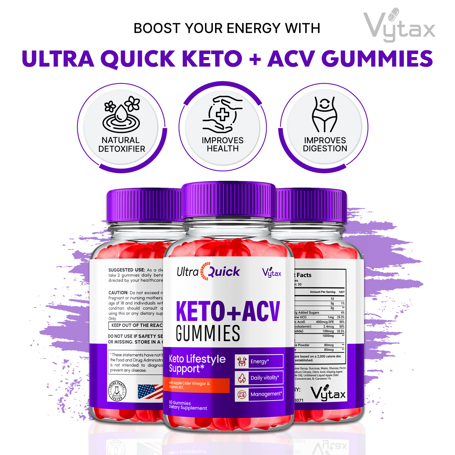 Ultra Quick Keto ACV Gummies