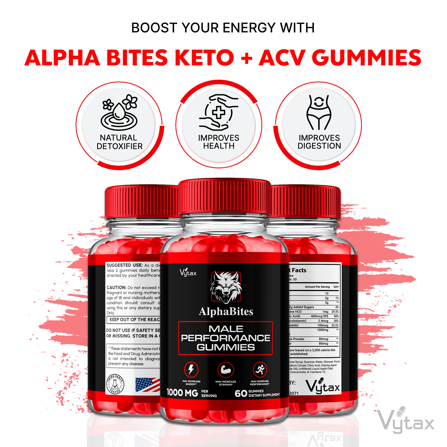 AlphaBites Keto ACV Gummies